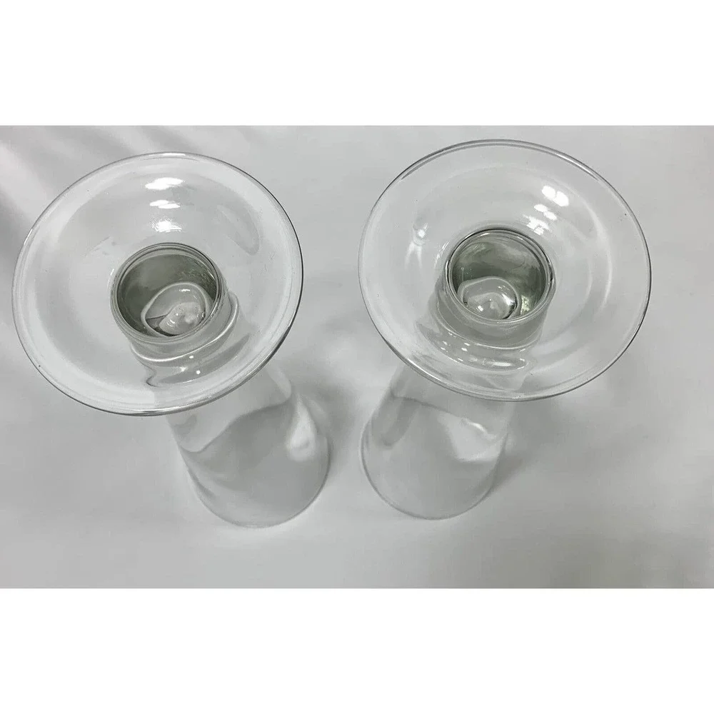 Two Tall‎ Champagne Flutes Monogram Y Wedding Glasses Barware 9